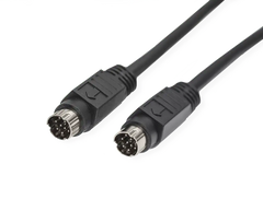 Audio Input Cable - Male 9-pin Mini-DIN to Male 9-pin Mini-DIN